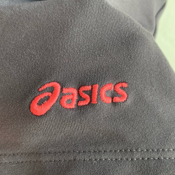 Asics Gray Pink And Orange Running Shorts - Picture 5 of 8